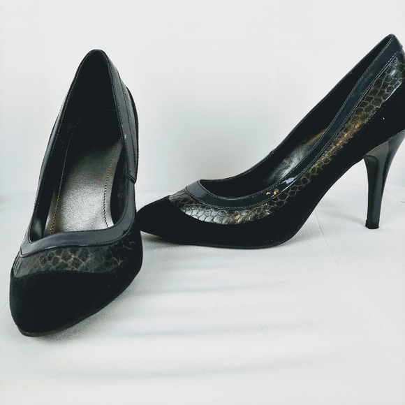 Women's Pointed Toe Heel Pumps Size 8 - Picture 4 of 9
